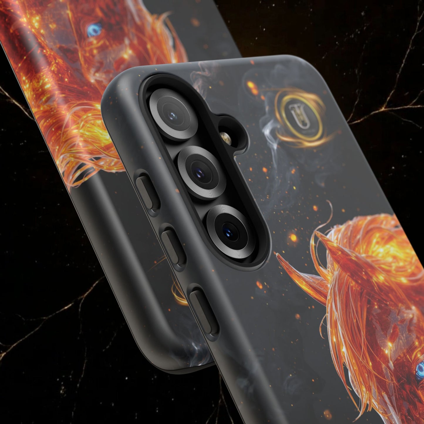 Lunar Horse 2026 Phone Case — Fiery Lucky Charm