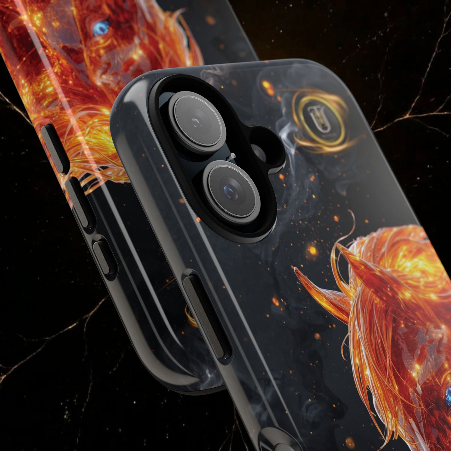 Lunar Horse 2026 Phone Case — Fiery Lucky Charm