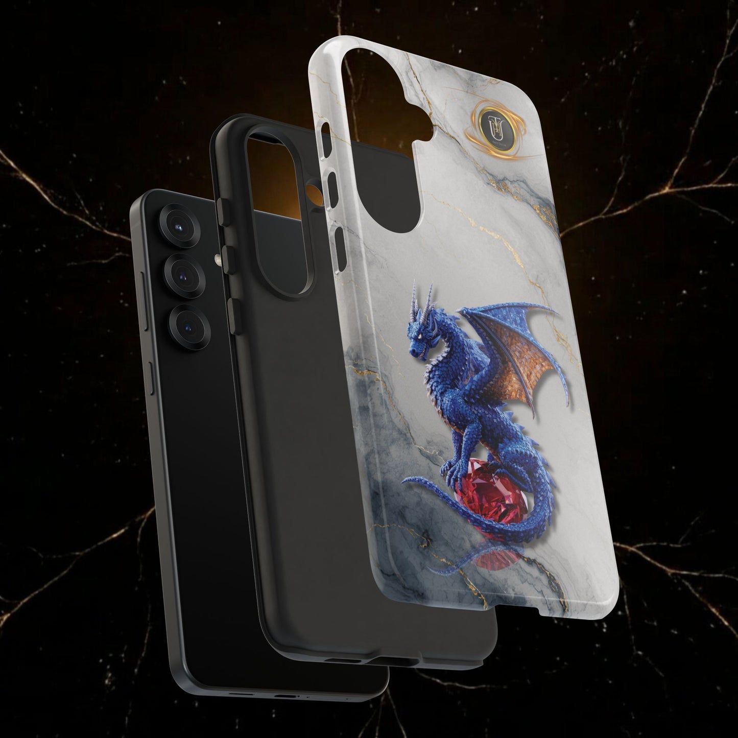Lapis Dragon Gem Guardian Phone Case