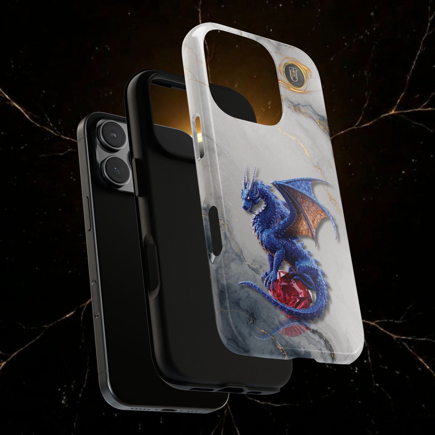 Lapis Dragon Gem Guardian Phone Case