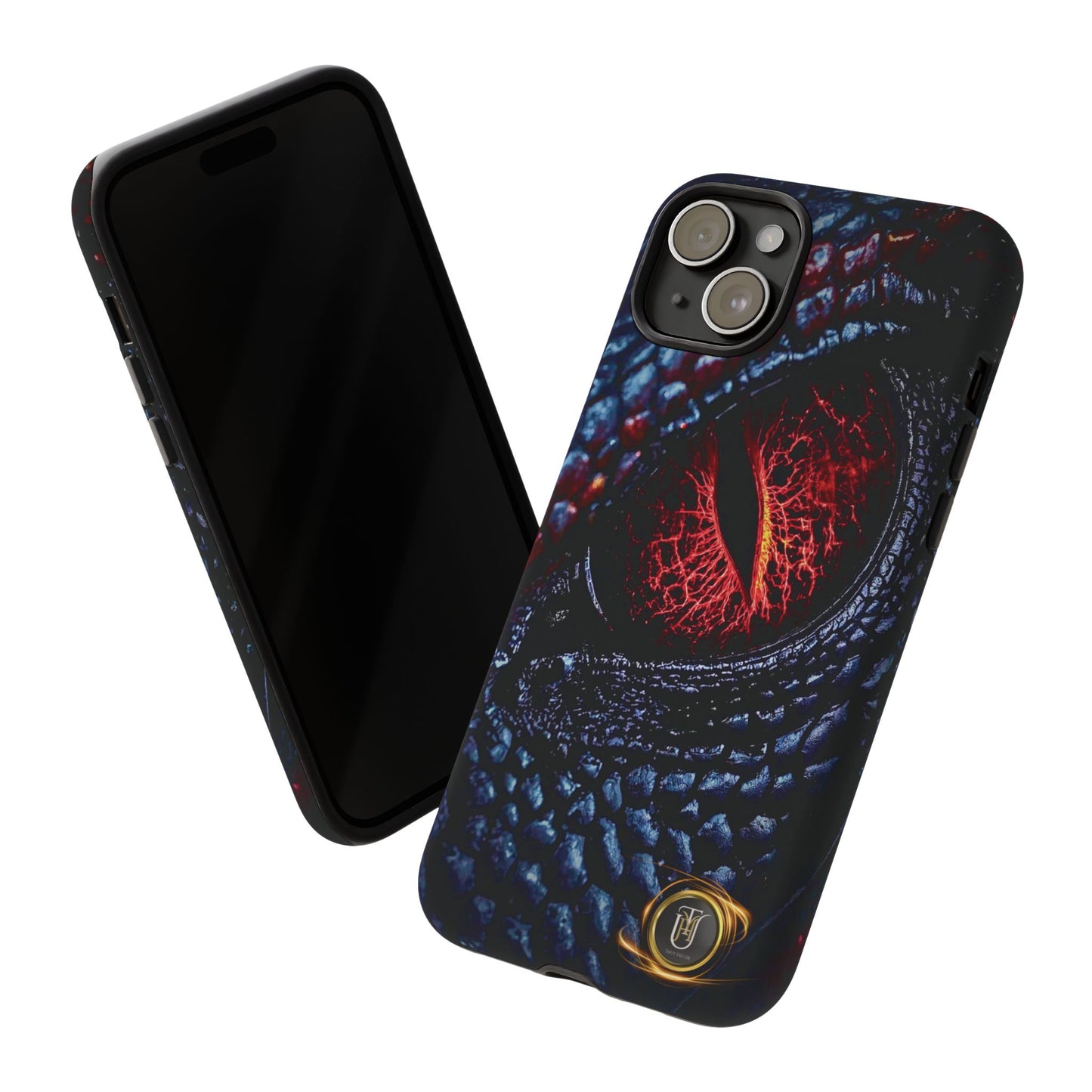 Evil Dragon Eye Phone Case — 'It Looks at You' Protective Cover