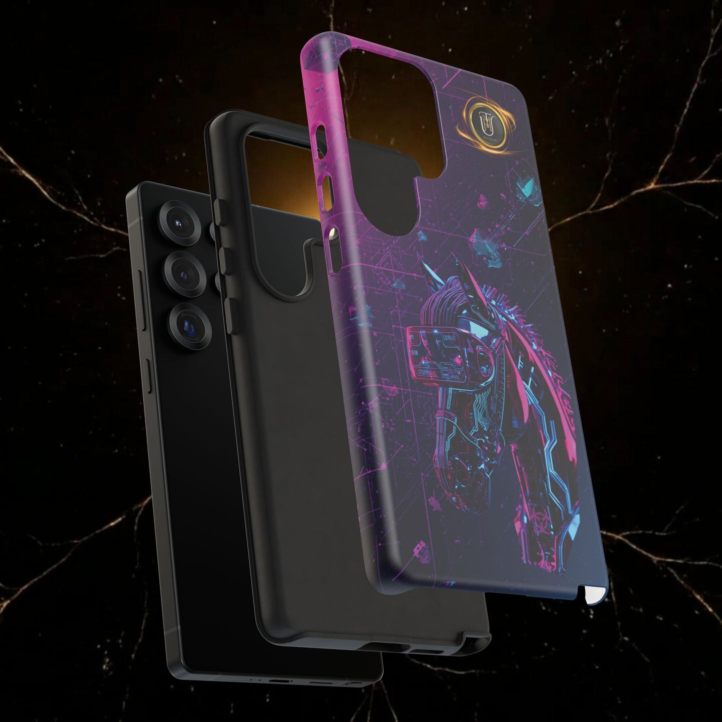 Cyber Lunar Horse Tough Case — Quantum P Phone Cover