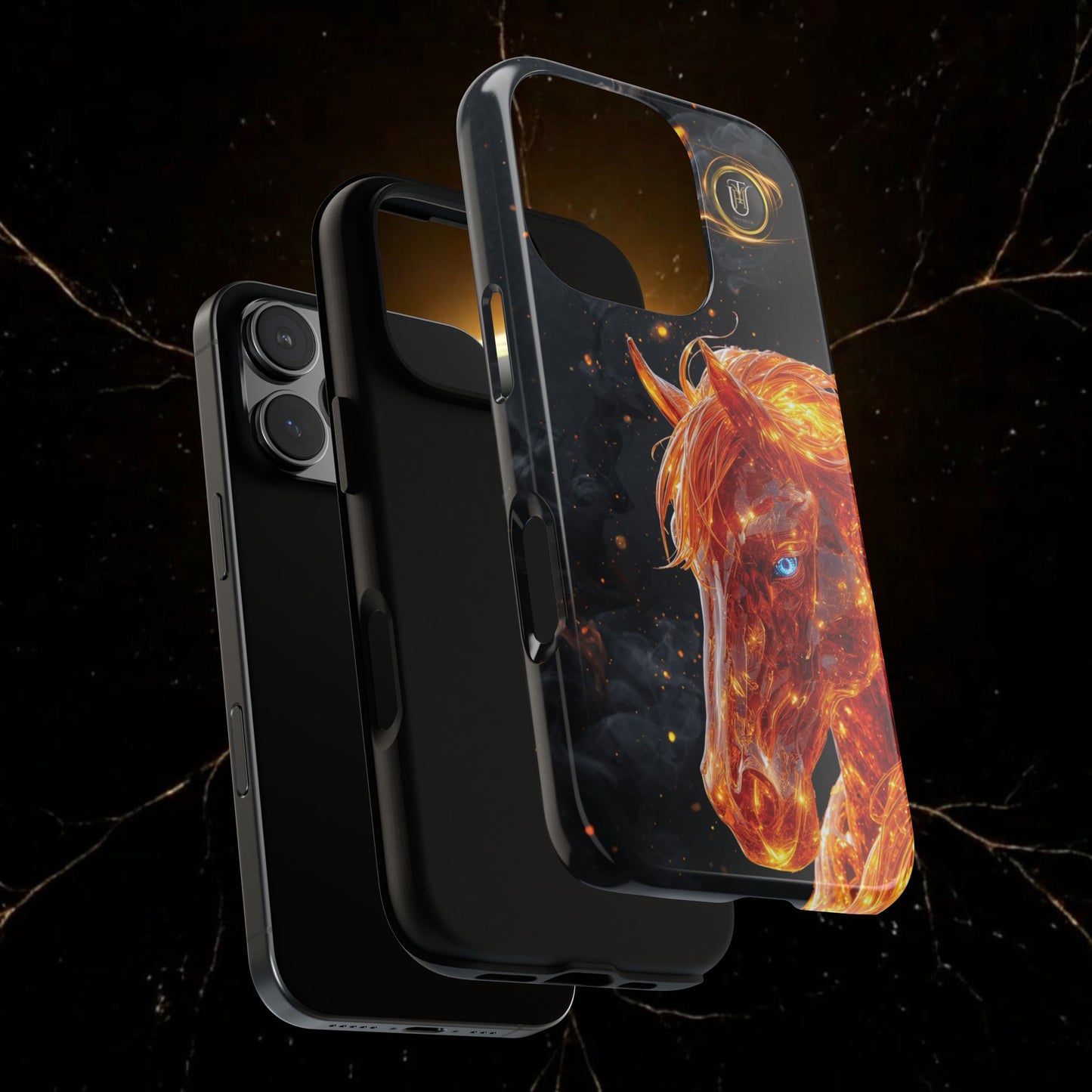 Lunar Horse 2026 Phone Case — Fiery Lucky Charm