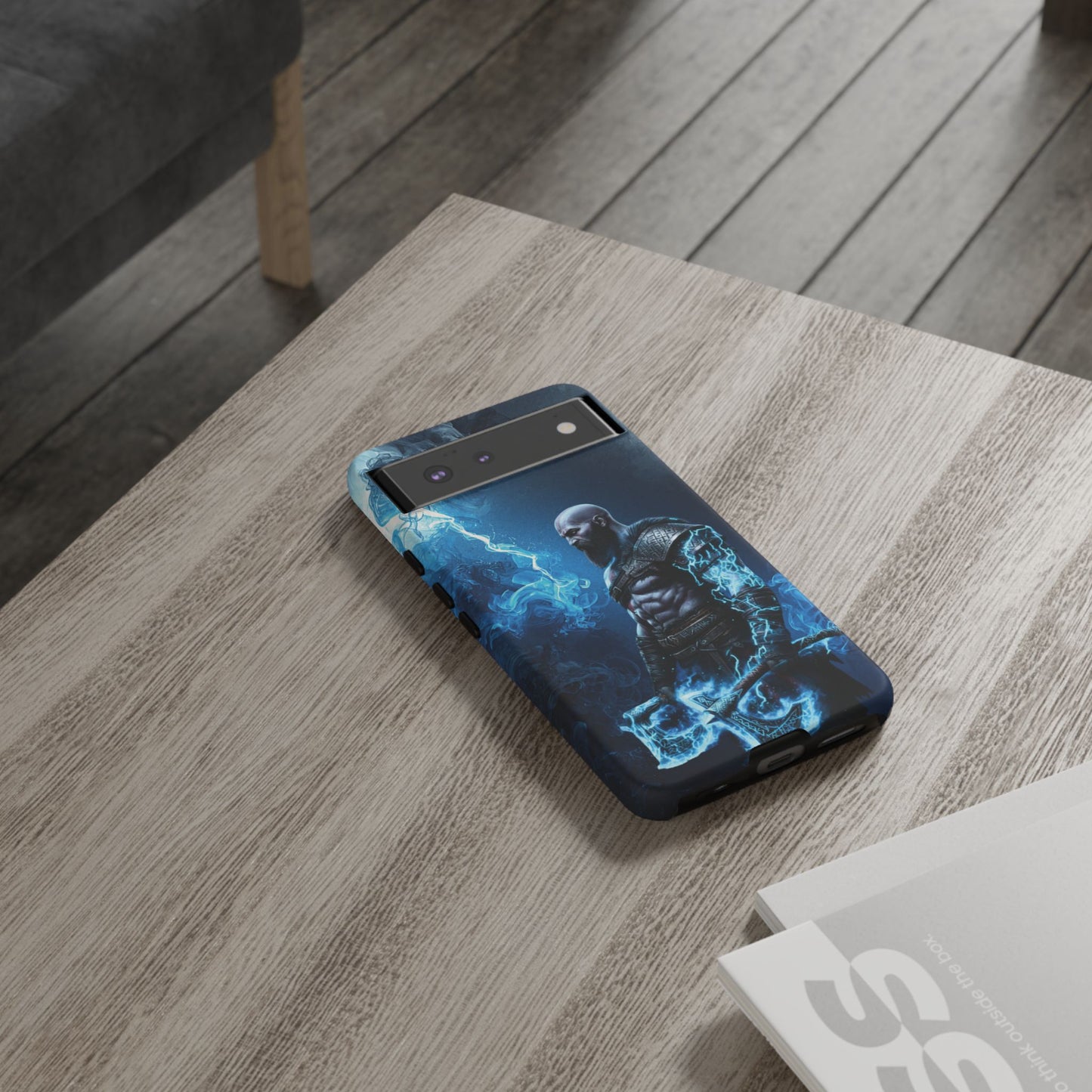 Norse Warrior Phone Case — Viking Shield & Helmet Tough Cover