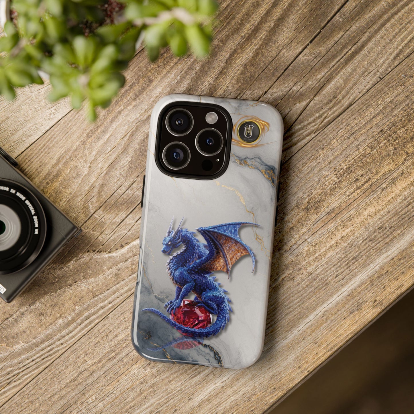 Lapis Dragon Gem Guardian Phone Case