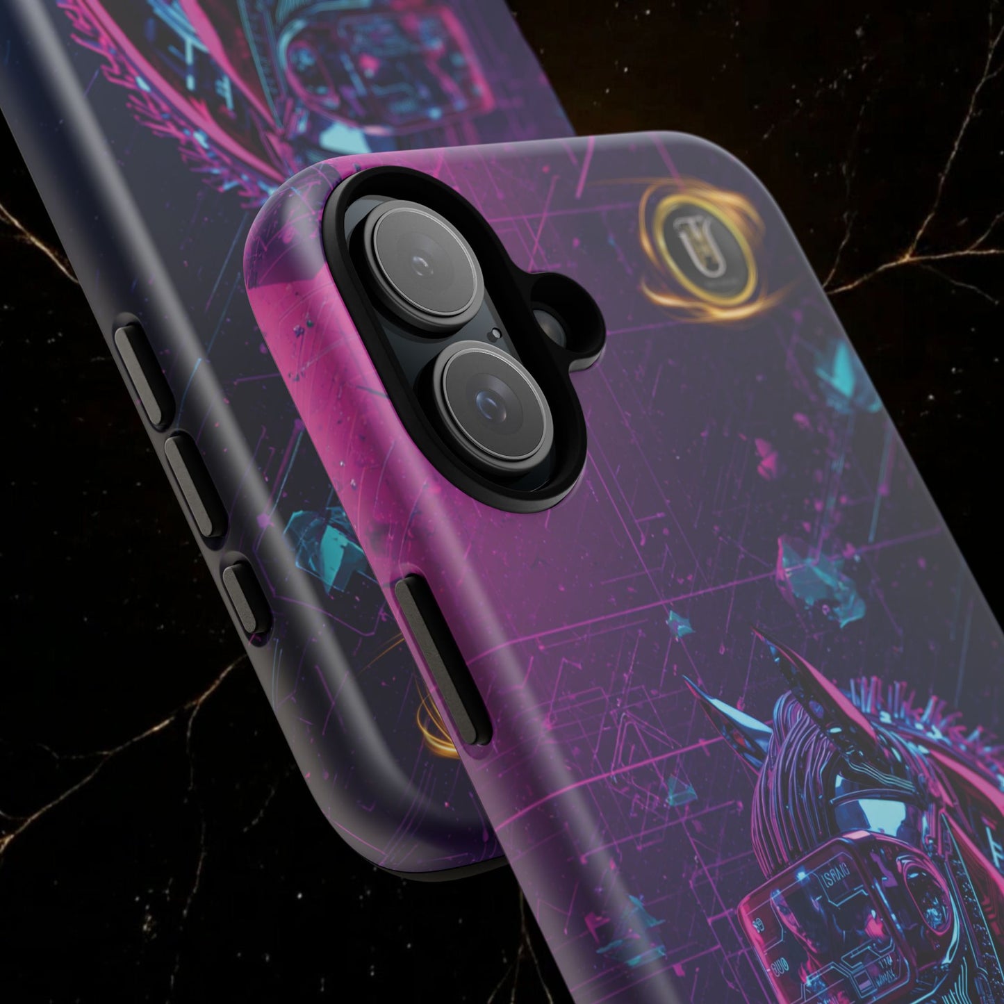 Cyber Lunar Horse Tough Case — Quantum P Phone Cover