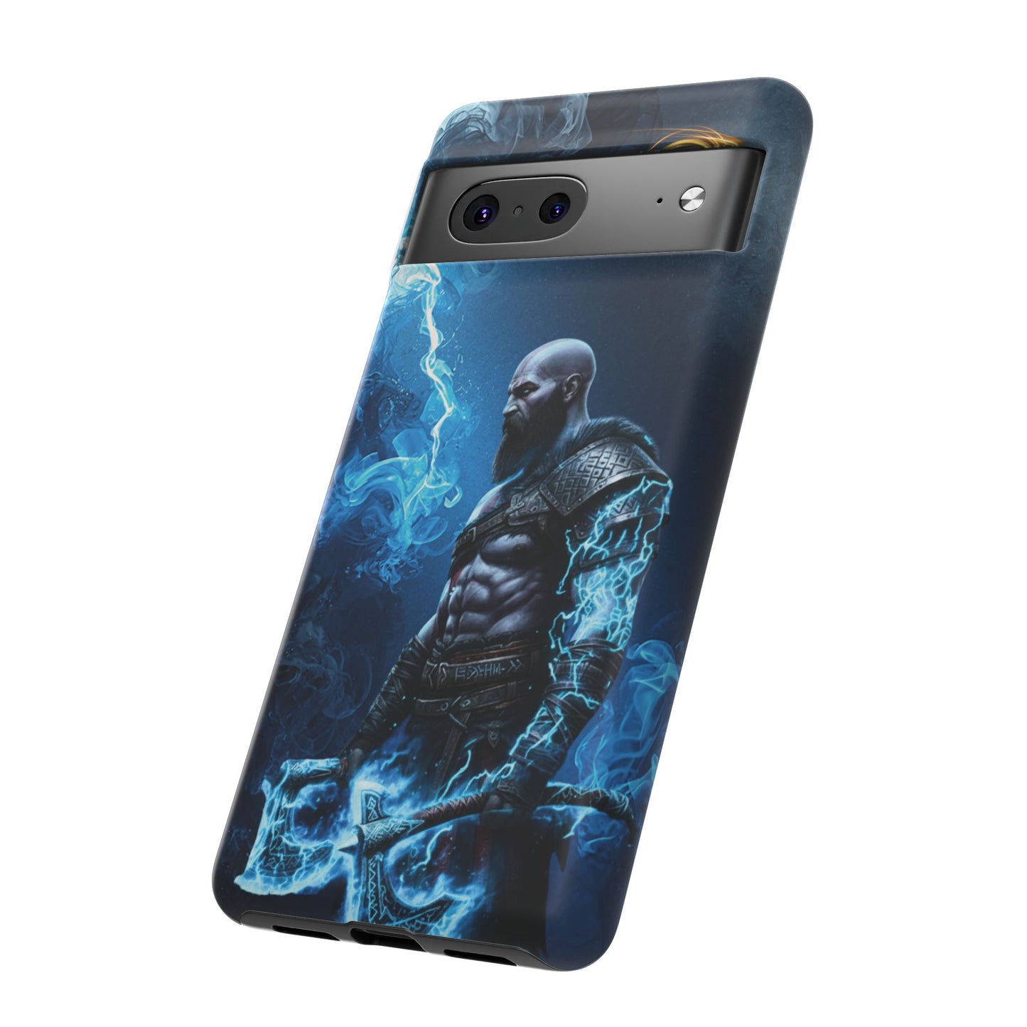 Norse Warrior Phone Case — Viking Shield & Helmet Tough Cover