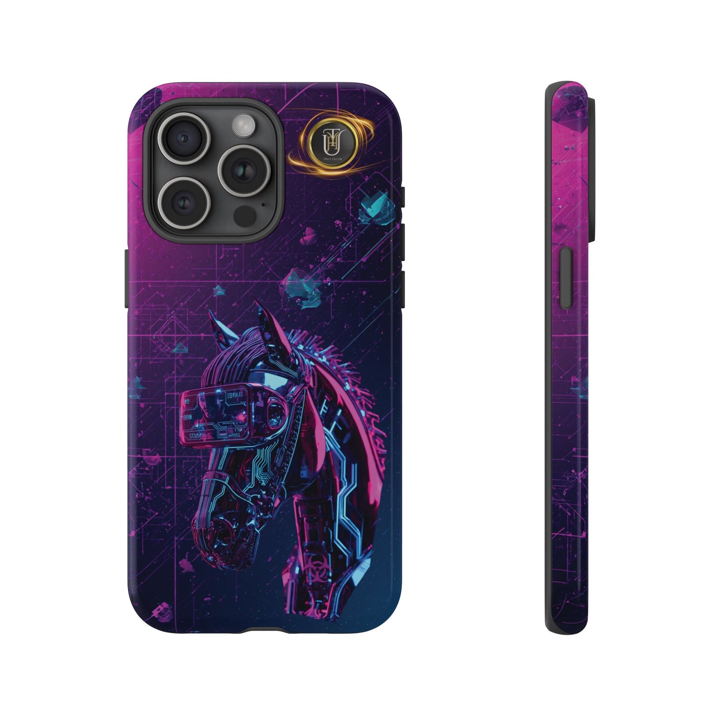 Cyber Lunar Horse Tough Case — Quantum P Phone Cover