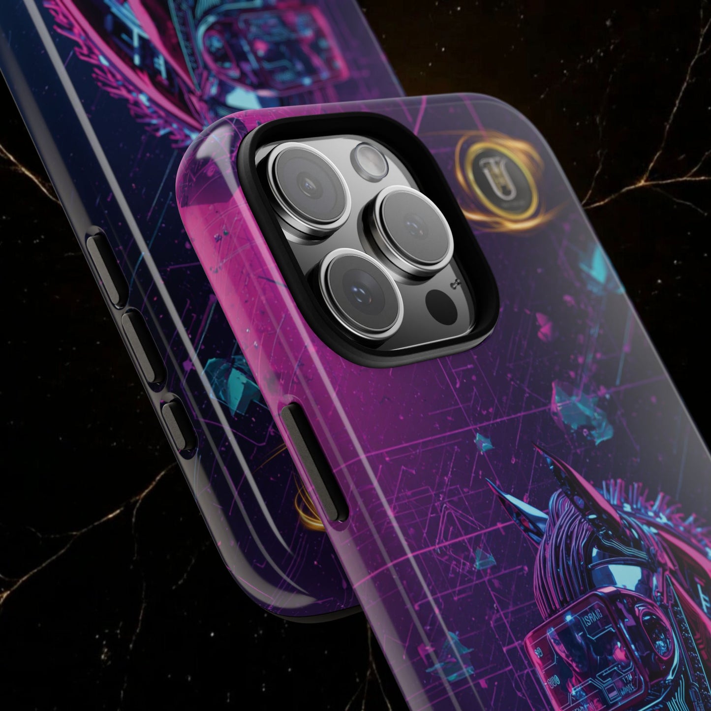 Cyber Lunar Horse Tough Case — Quantum P Phone Cover