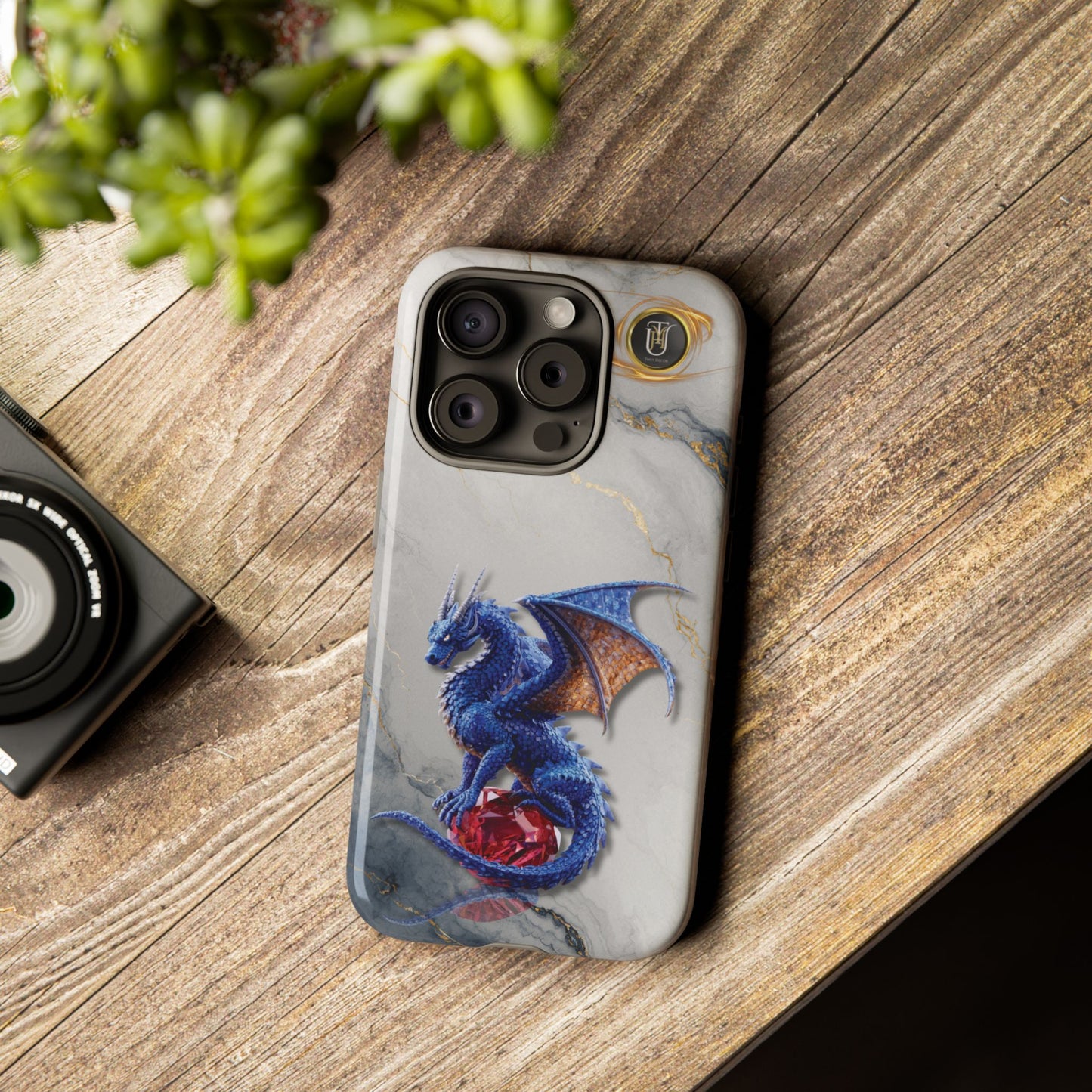 Lapis Dragon Gem Guardian Phone Case