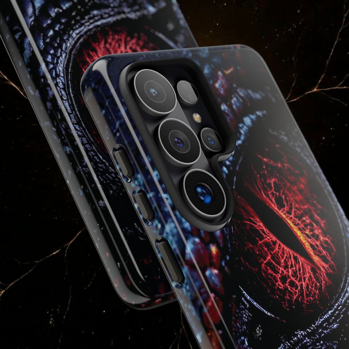 Evil Dragon Eye Phone Case — 'It Looks at You' Protective Cover