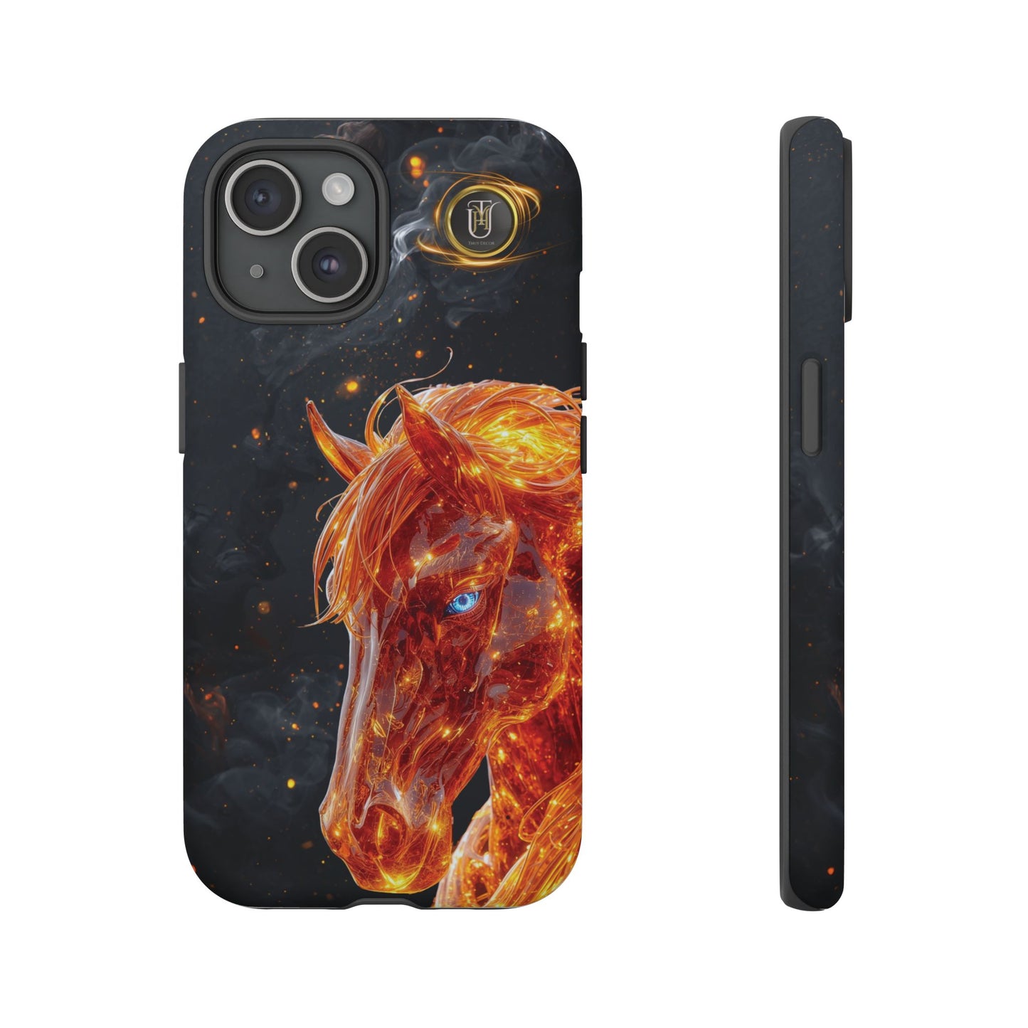 Lunar Horse 2026 Phone Case — Fiery Lucky Charm