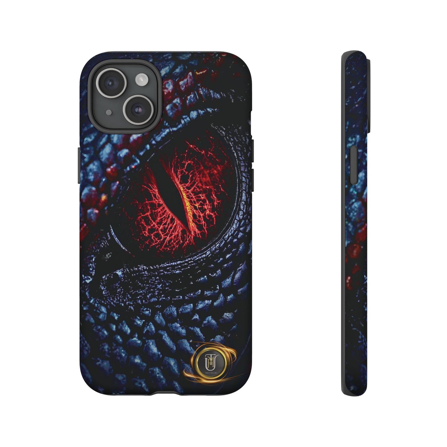 Evil Dragon Eye Phone Case — 'It Looks at You' Protective Cover