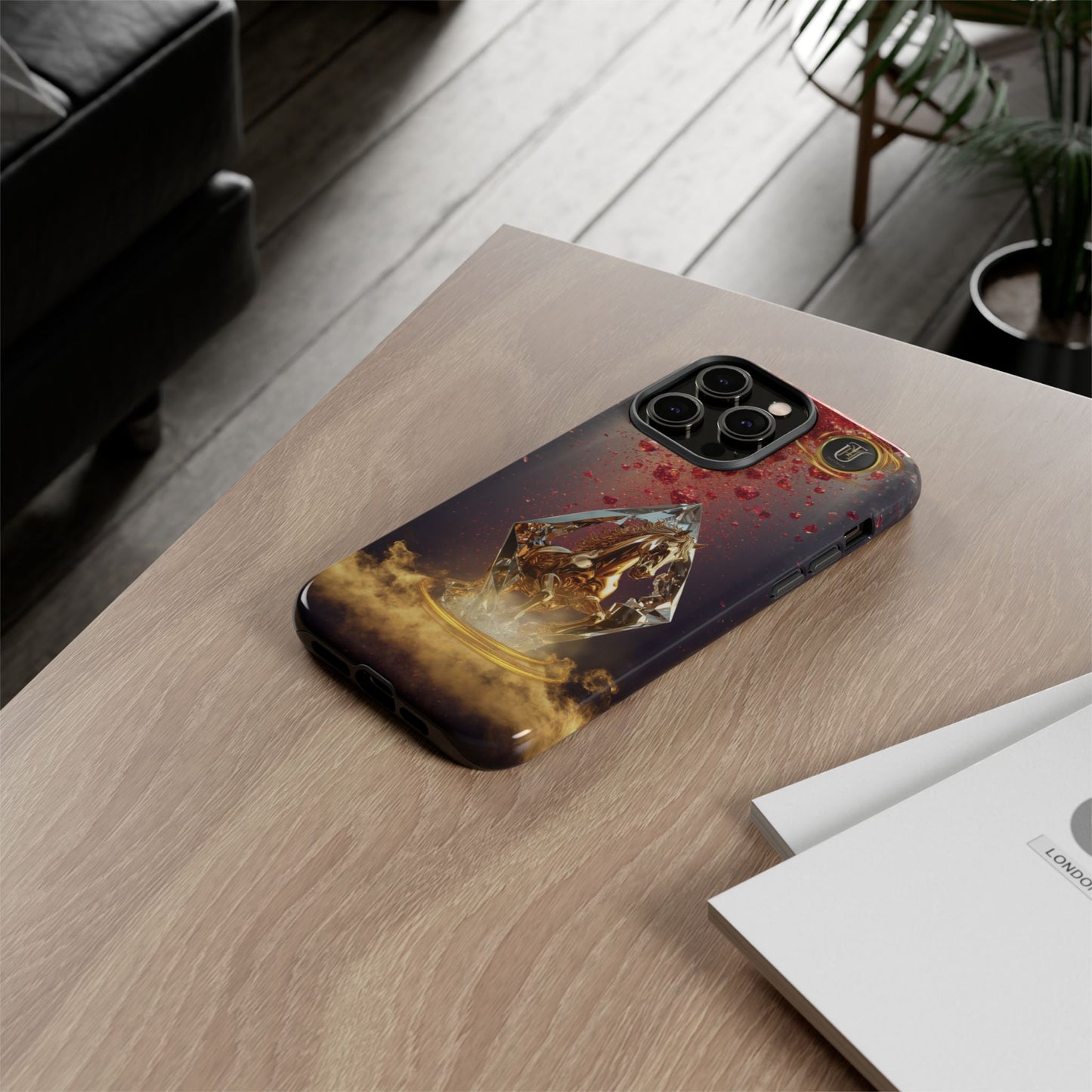 2026 Lunar New Year Prosperity Phone Case — "Happy New Year" Talisman Cover