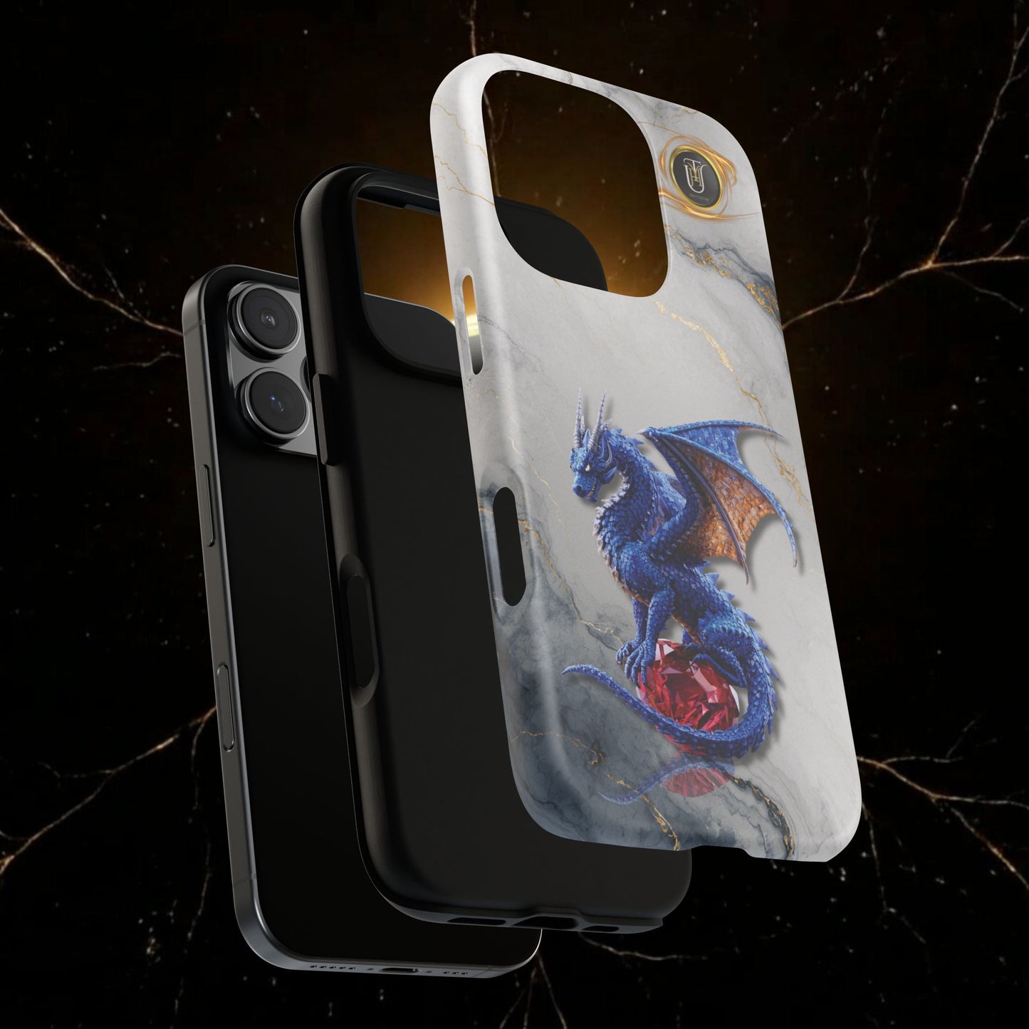 Lapis Dragon Gem Guardian Phone Case