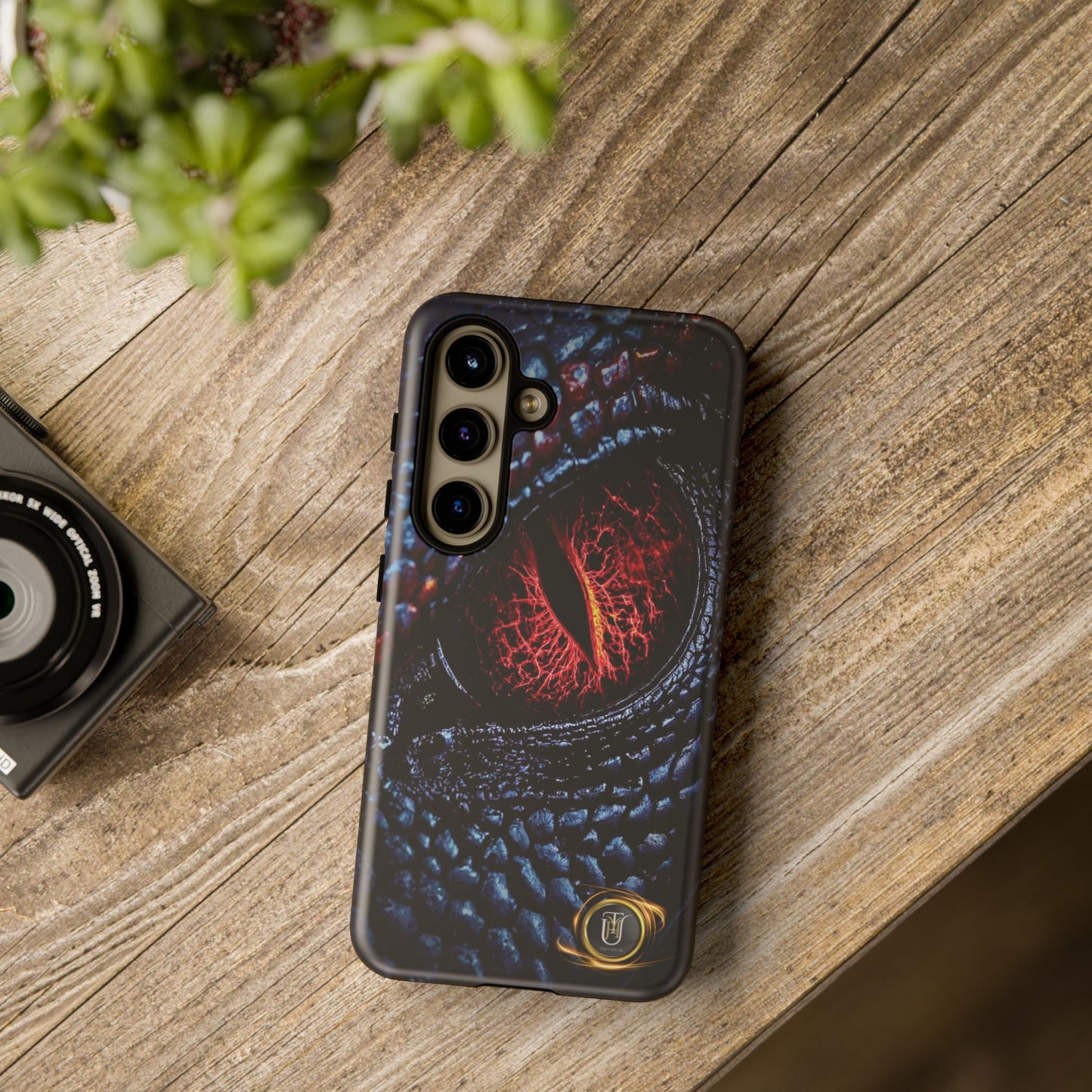 Evil Dragon Eye Phone Case — 'It Looks at You' Protective Cover