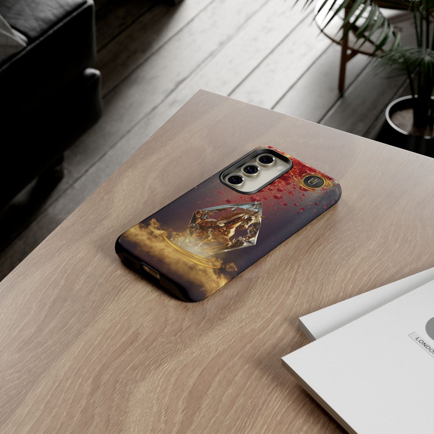 2026 Lunar New Year Prosperity Phone Case — "Happy New Year" Talisman Cover