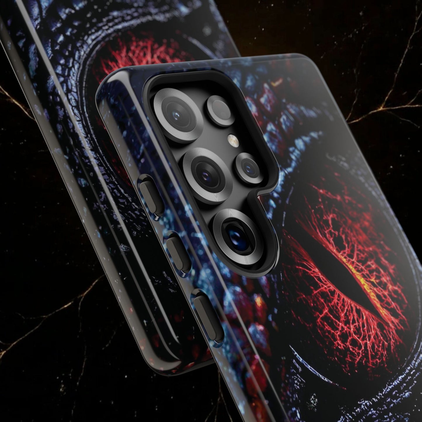 Evil Dragon Eye Phone Case — 'It Looks at You' Protective Cover