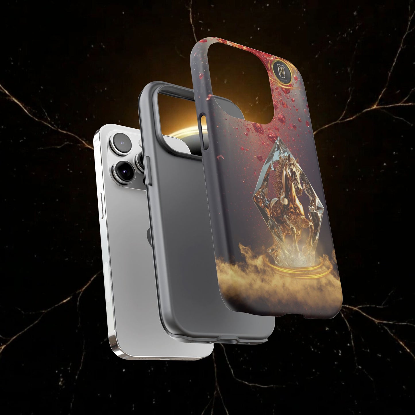 2026 Lunar New Year Prosperity Phone Case — "Happy New Year" Talisman Cover
