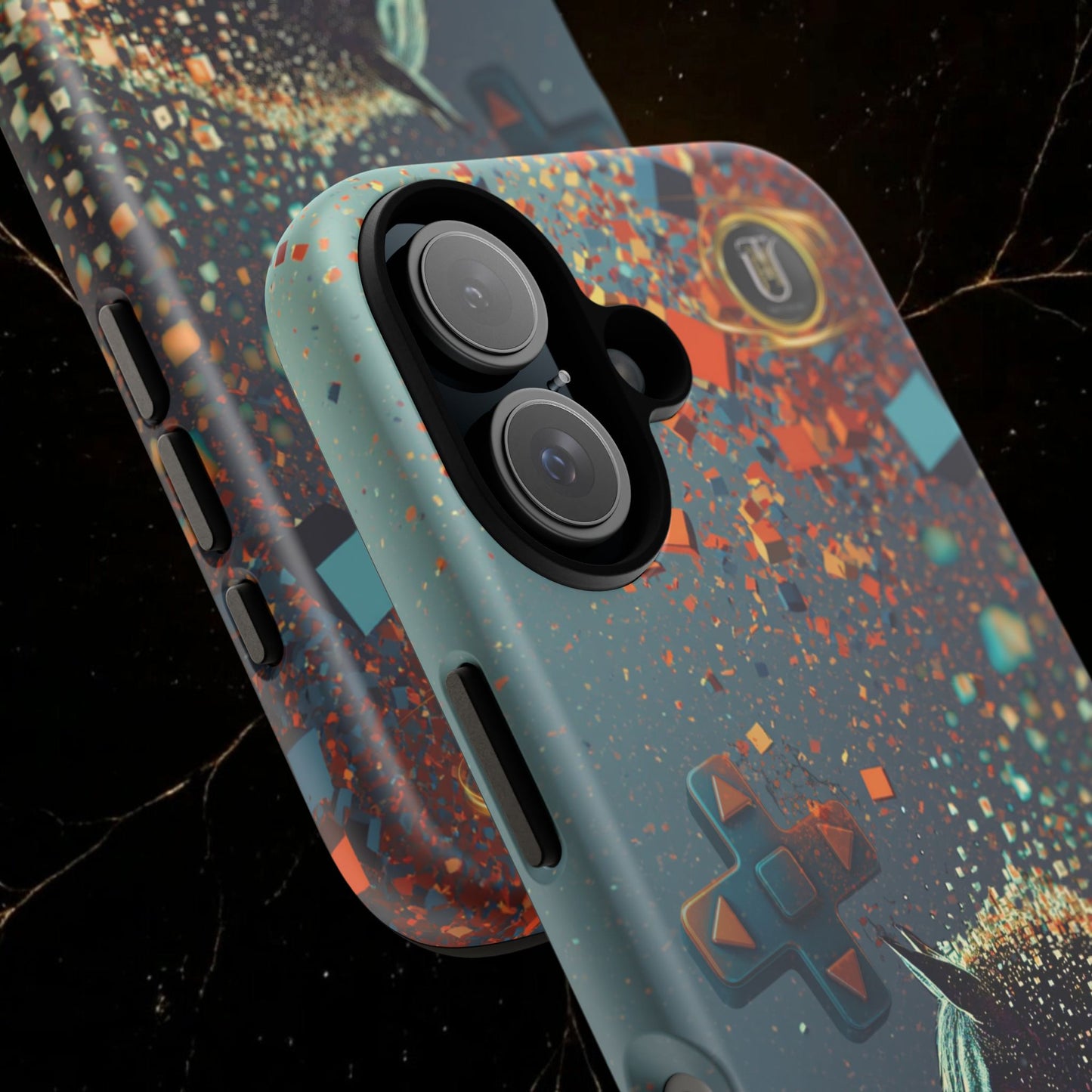 Glitched Lunar Horse Phone Case — Gamer Lucky Totem