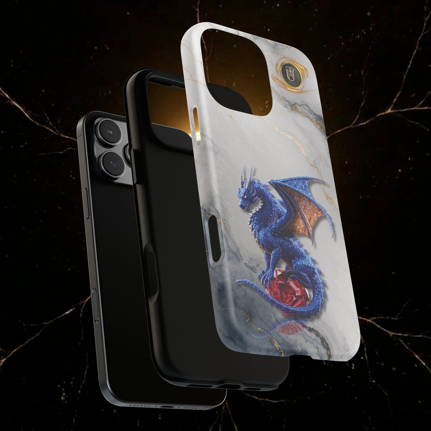 Lapis Dragon Gem Guardian Phone Case