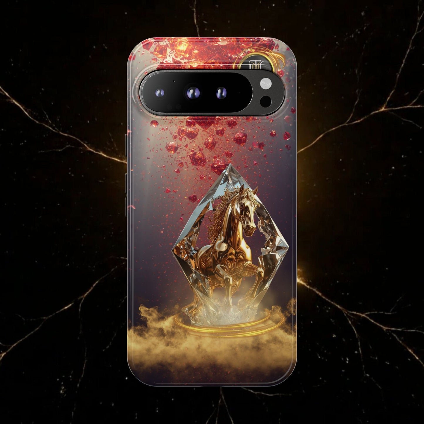 2026 Lunar New Year Prosperity Phone Case — "Happy New Year" Talisman Cover