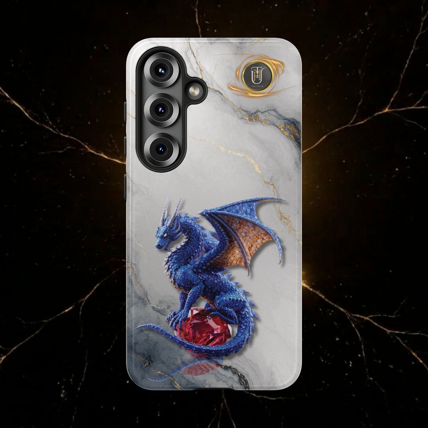 Lapis Dragon Gem Guardian Phone Case