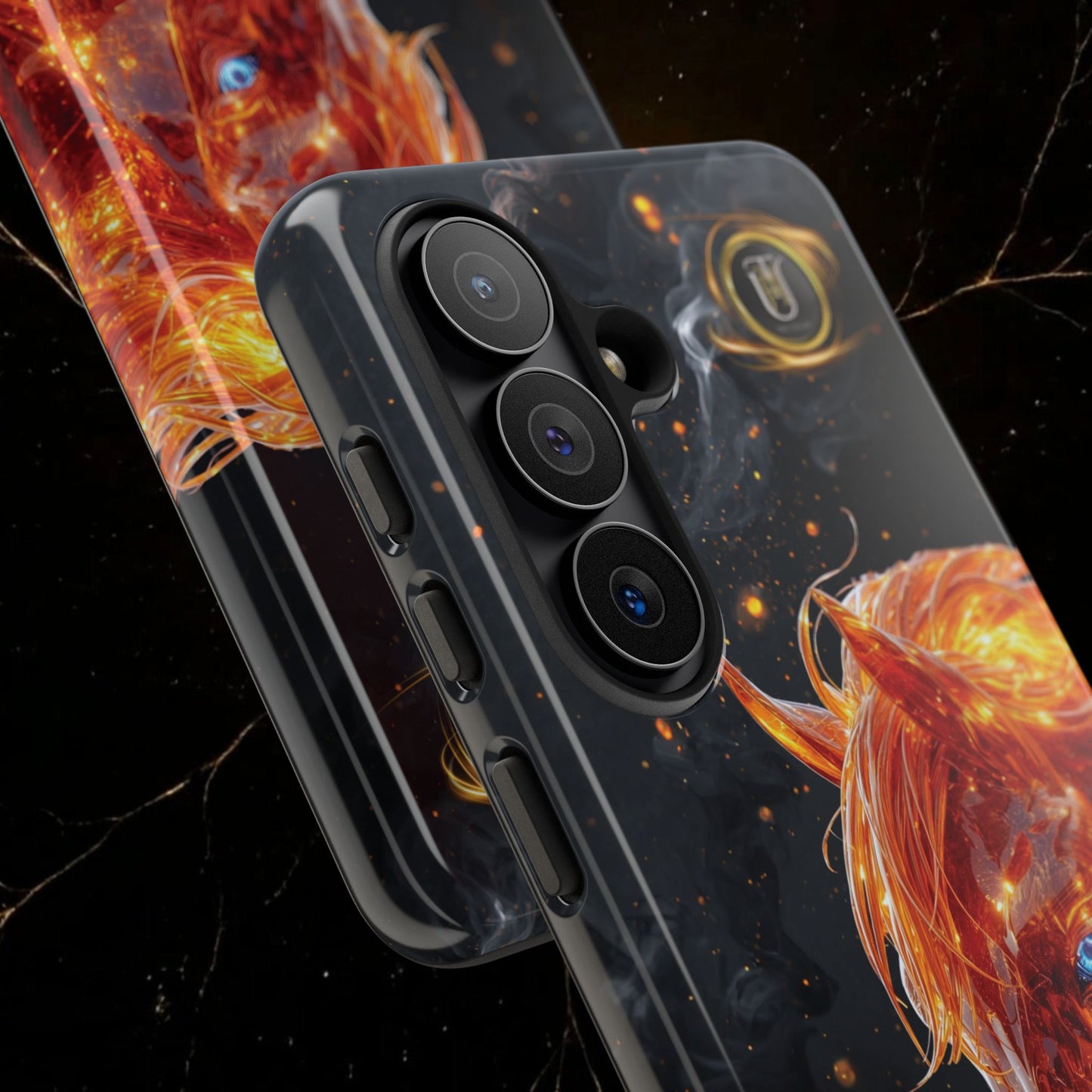 Lunar Horse 2026 Phone Case — Fiery Lucky Charm