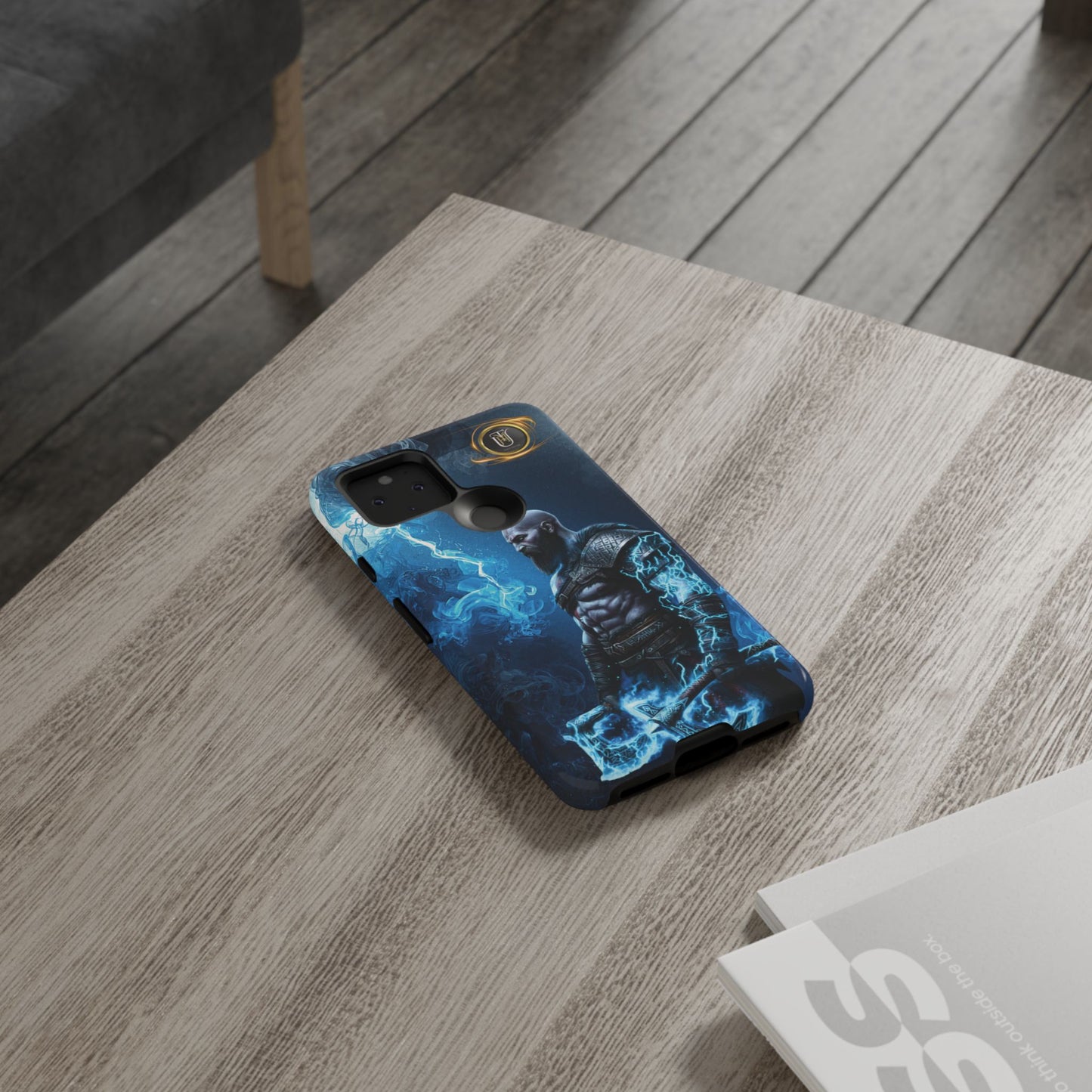 Norse Warrior Phone Case — Viking Shield & Helmet Tough Cover