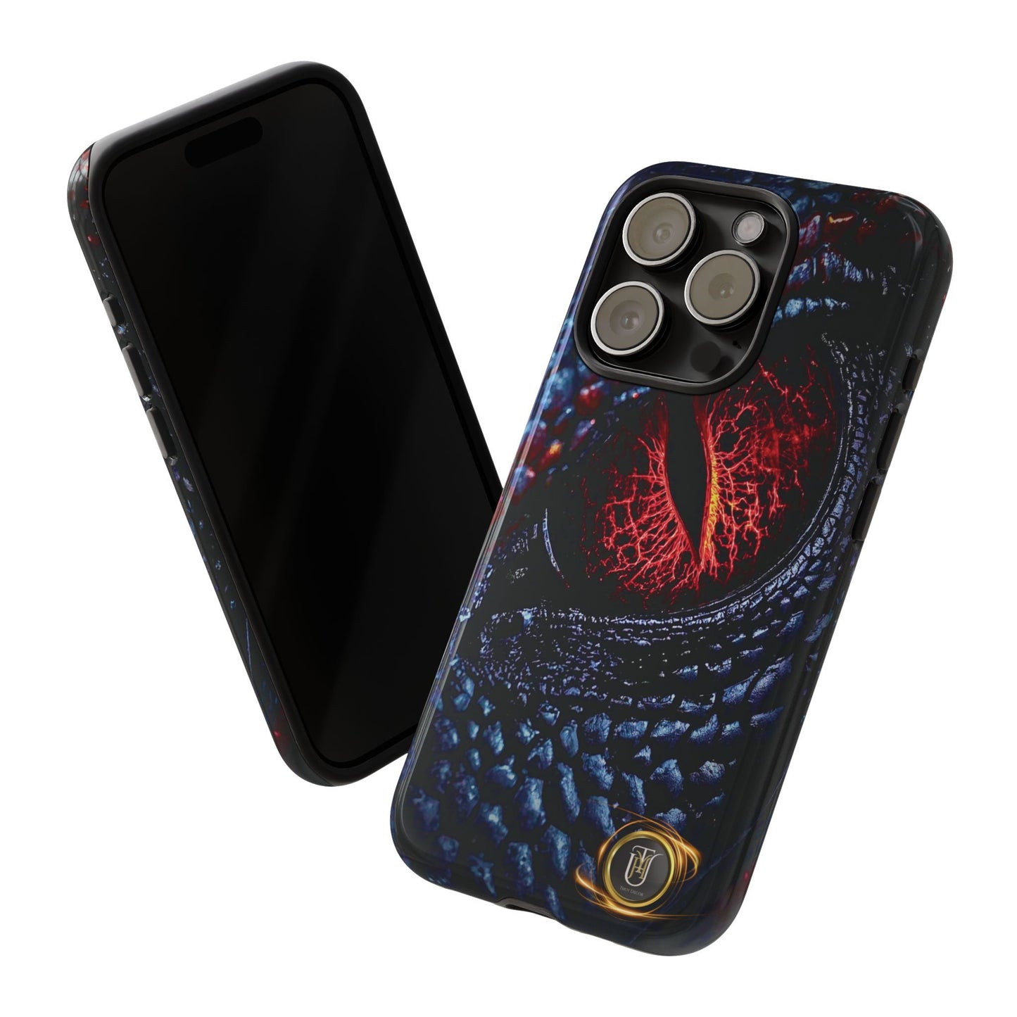 Evil Dragon Eye Phone Case — 'It Looks at You' Protective Cover