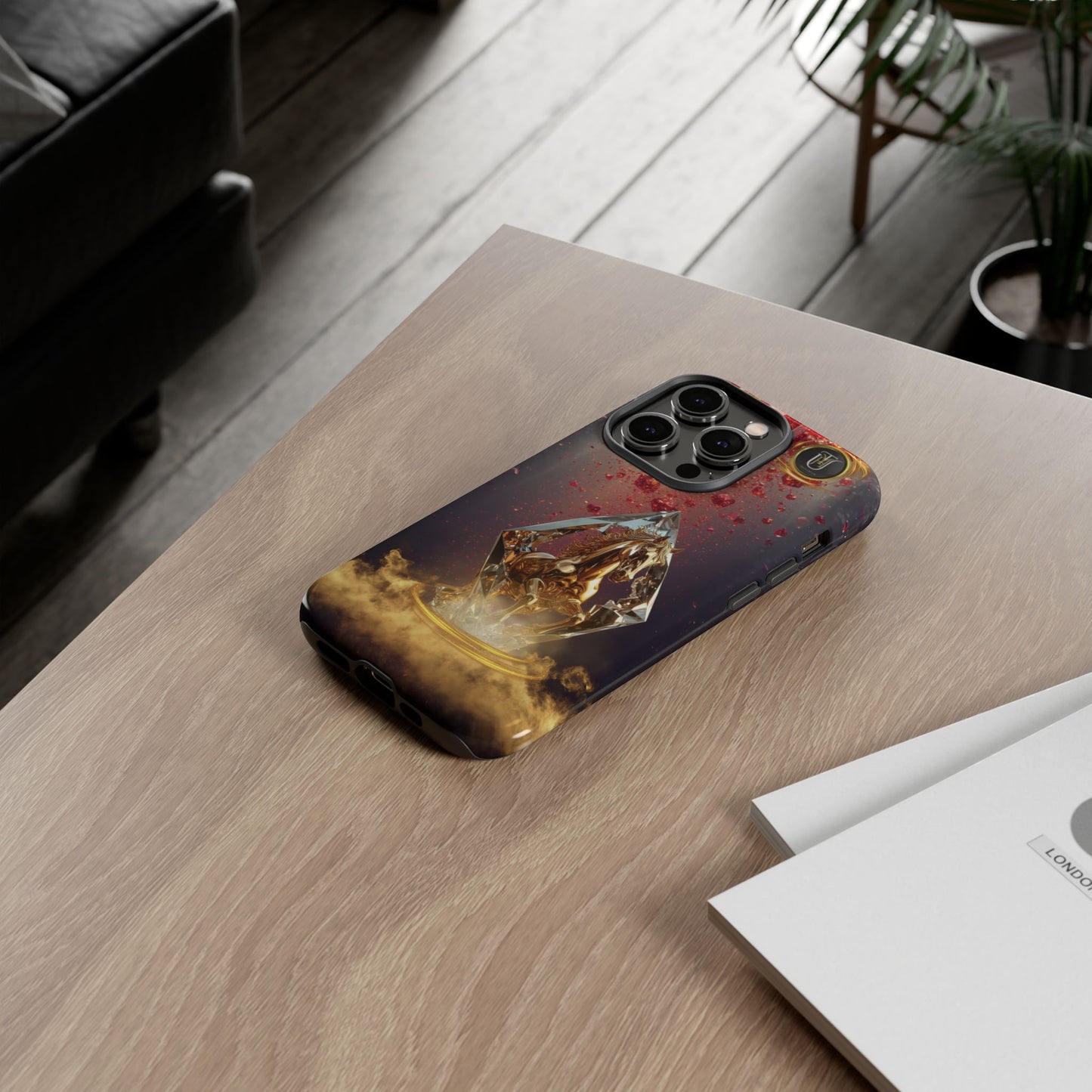 2026 Lunar New Year Prosperity Phone Case — "Happy New Year" Talisman Cover
