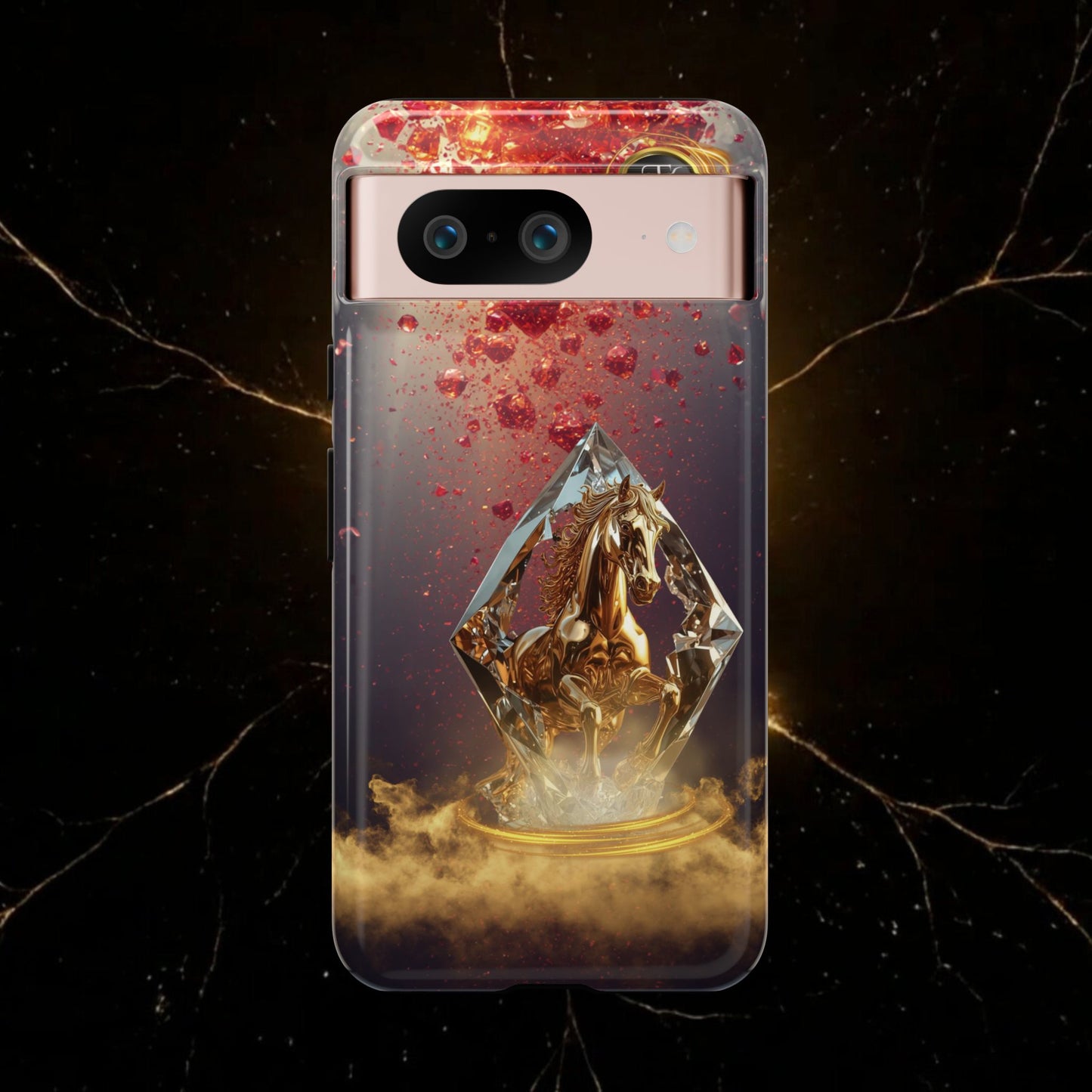 2026 Lunar New Year Prosperity Phone Case — "Happy New Year" Talisman Cover