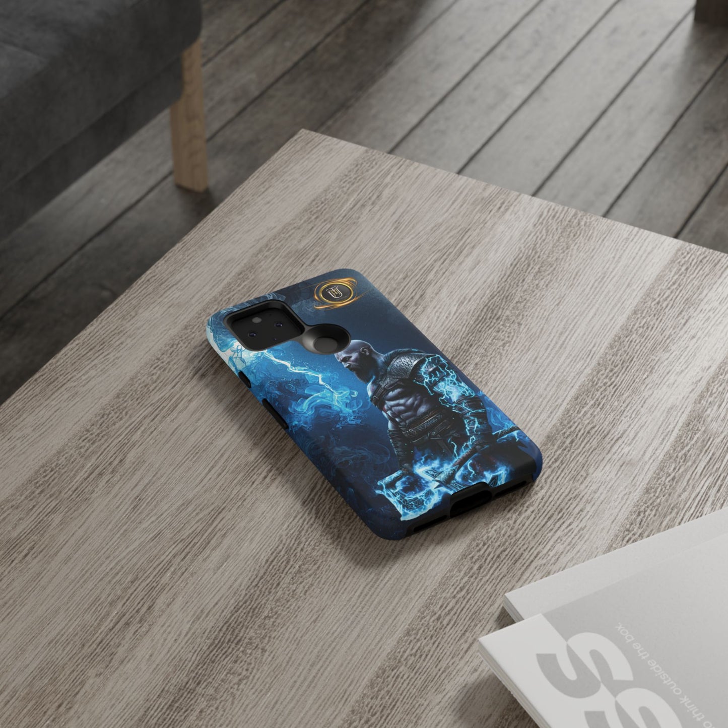 Norse Warrior Phone Case — Viking Shield & Helmet Tough Cover