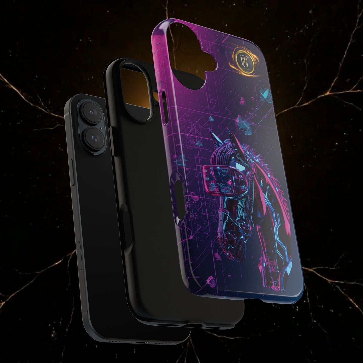 Cyber Lunar Horse Tough Case — Quantum P Phone Cover