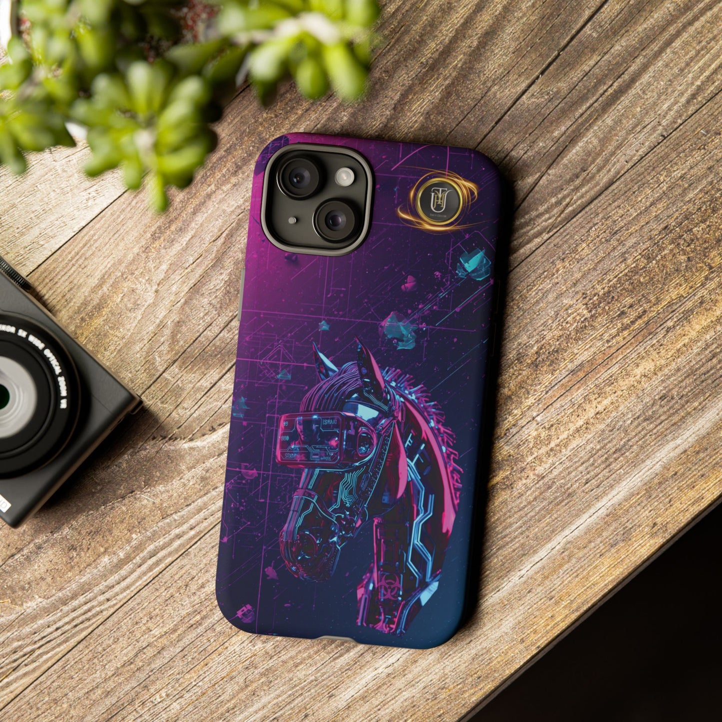 Cyber Lunar Horse Tough Case — Quantum P Phone Cover