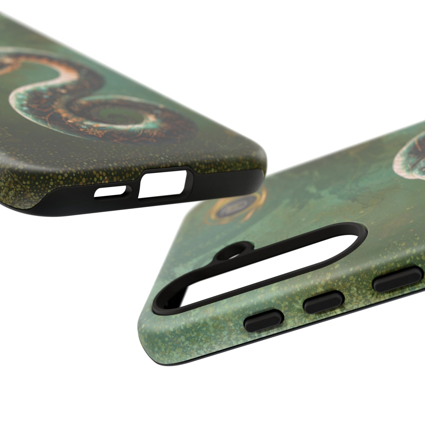 Lunar Snake Phone Case — Eternity Serpent Design