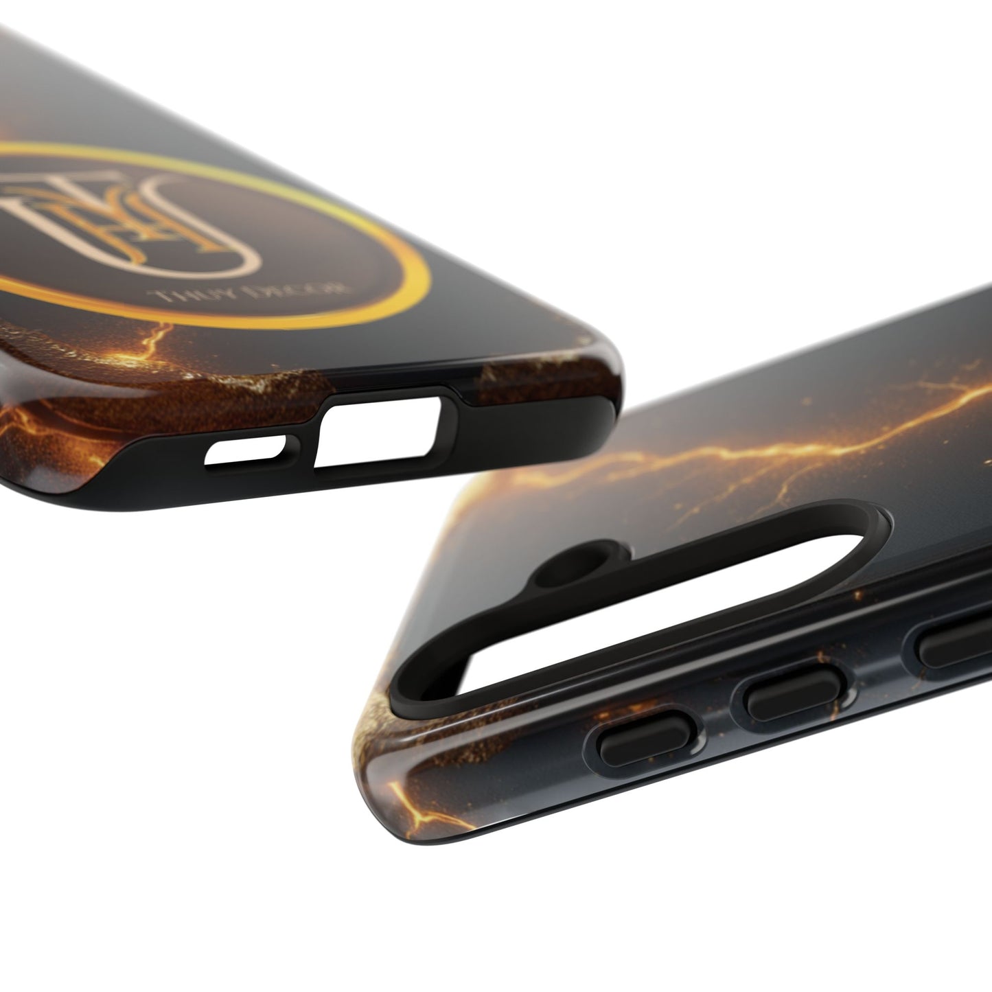 Black & Gold Luxurious Thuy Decor Brand Cover Phone Case