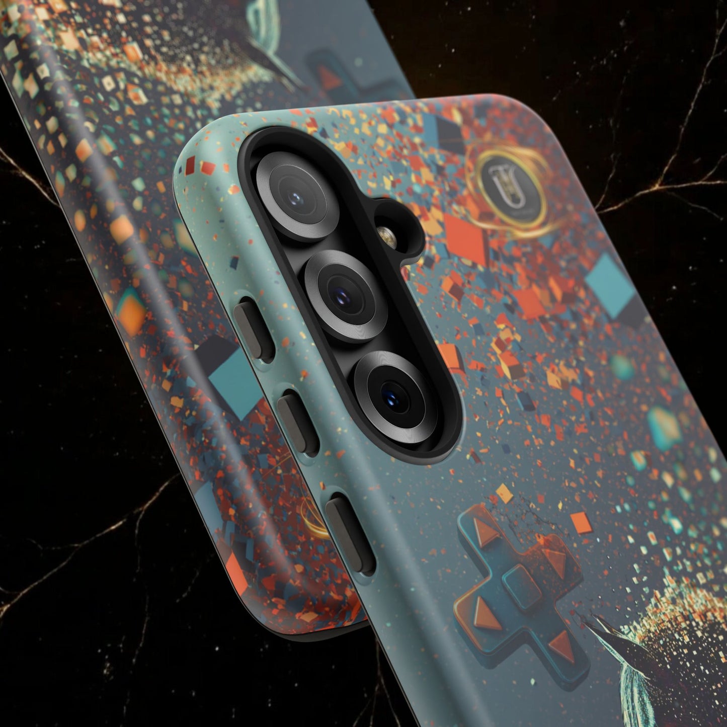 Glitched Lunar Horse Phone Case — Gamer Lucky Totem