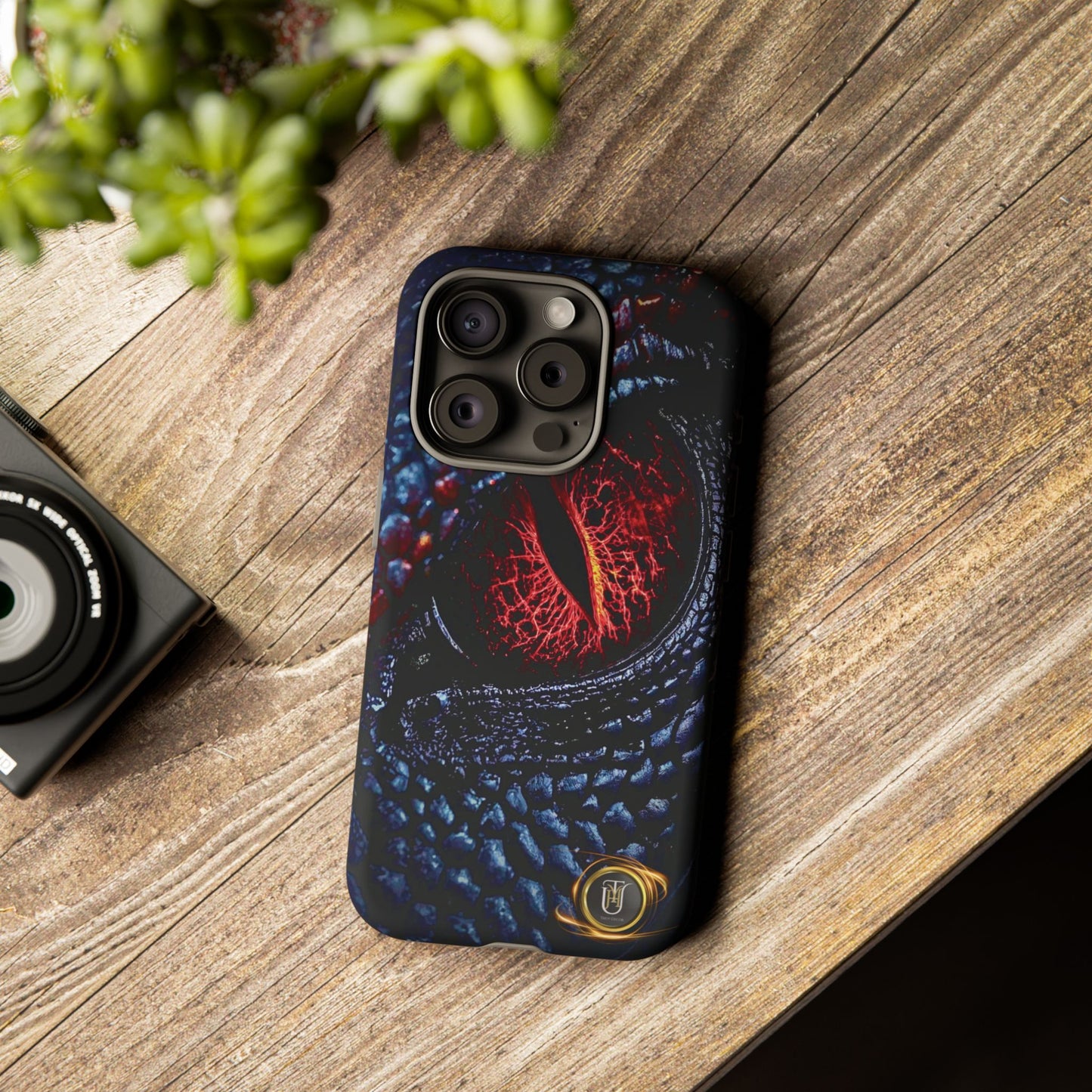 Evil Dragon Eye Phone Case — 'It Looks at You' Protective Cover
