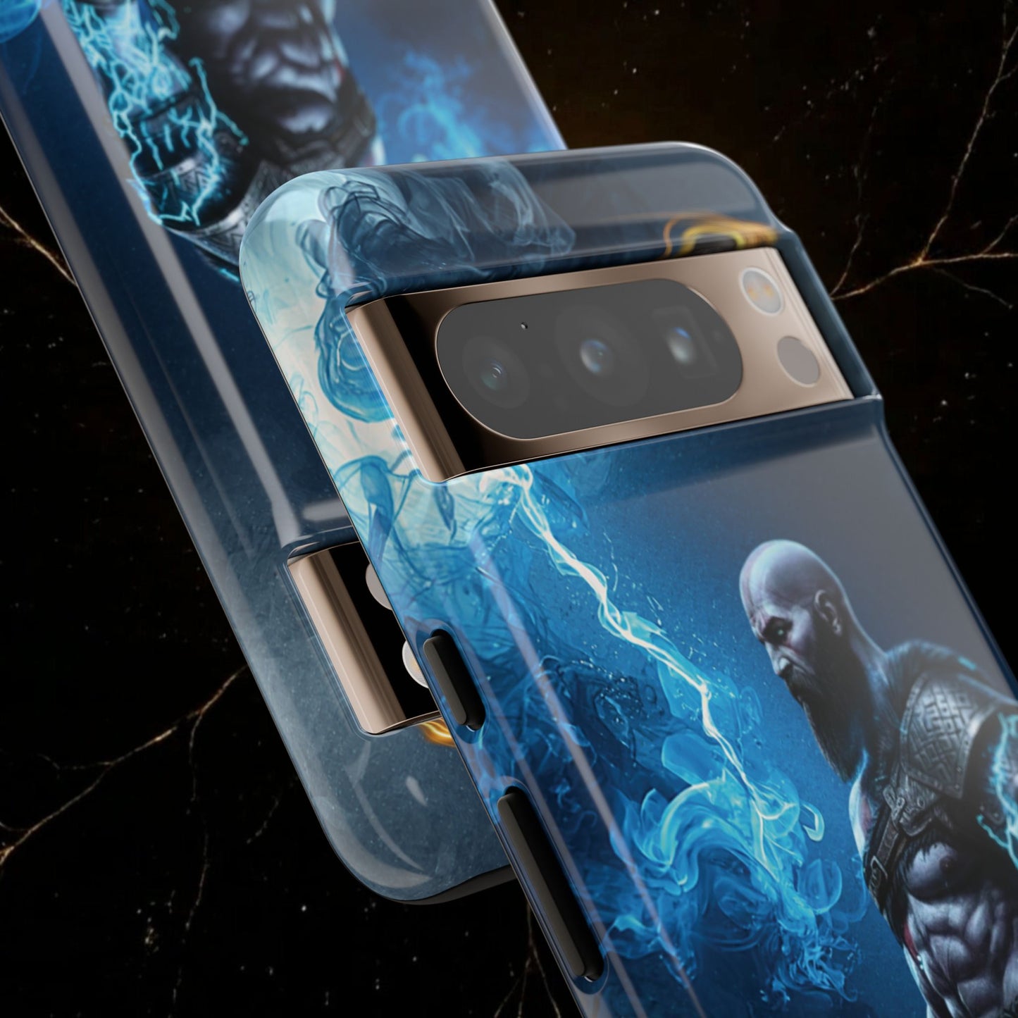 Norse Warrior Phone Case — Viking Shield & Helmet Tough Cover