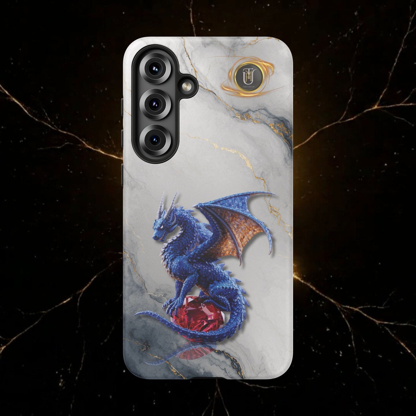 Lapis Dragon Gem Guardian Phone Case