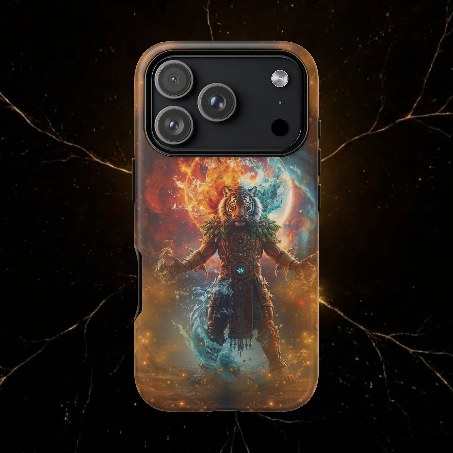Lunar Tiger Phone Case — "Lord of All Elements"