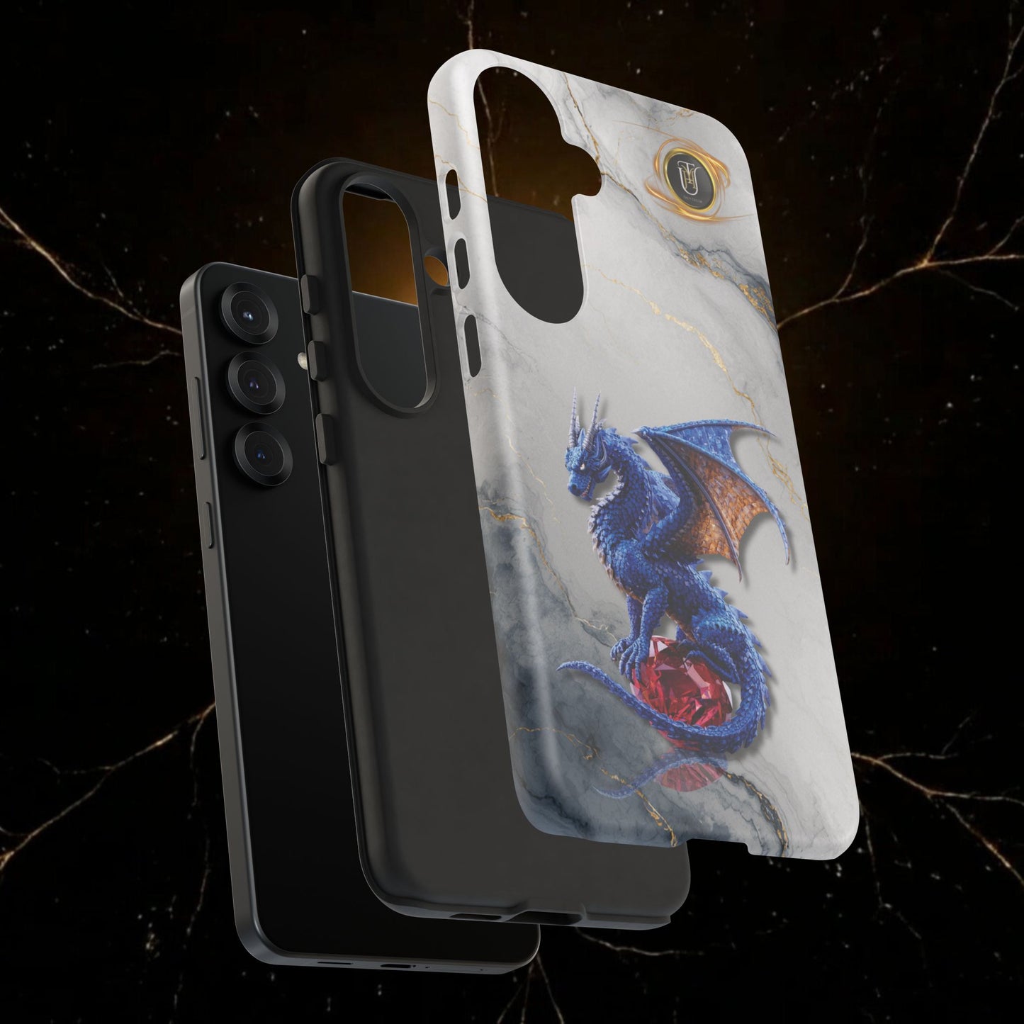 Lapis Dragon Gem Guardian Phone Case