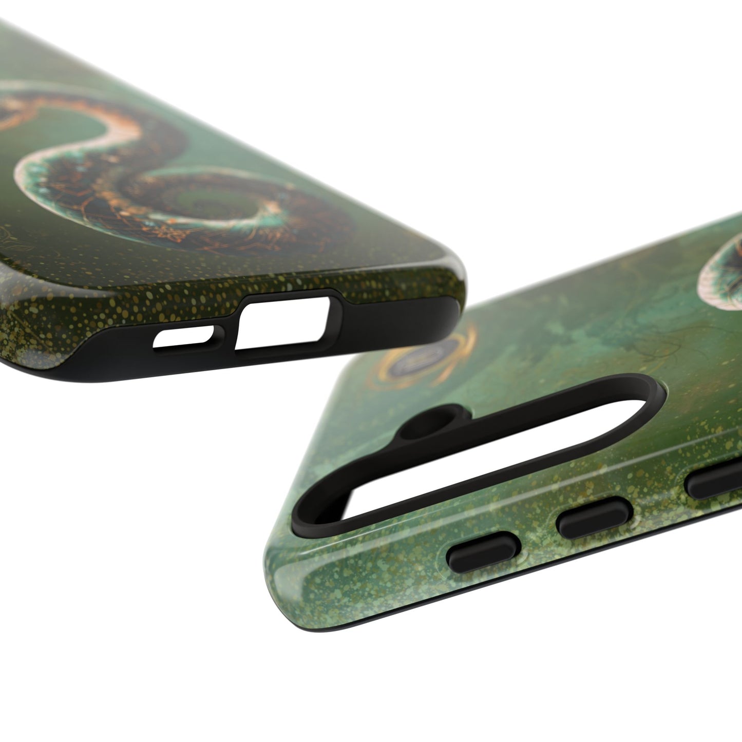 Lunar Snake Phone Case — Eternity Serpent Design