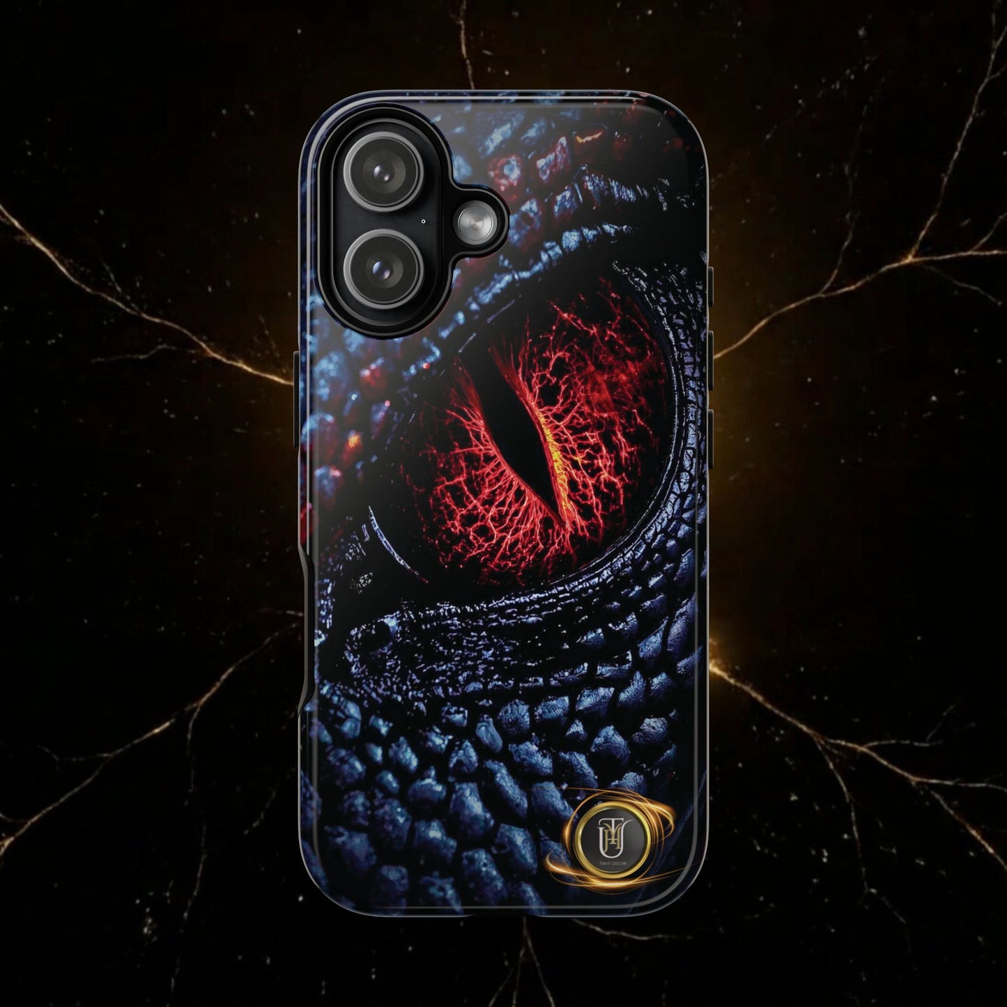 Evil Dragon Eye Phone Case — 'It Looks at You' Protective Cover