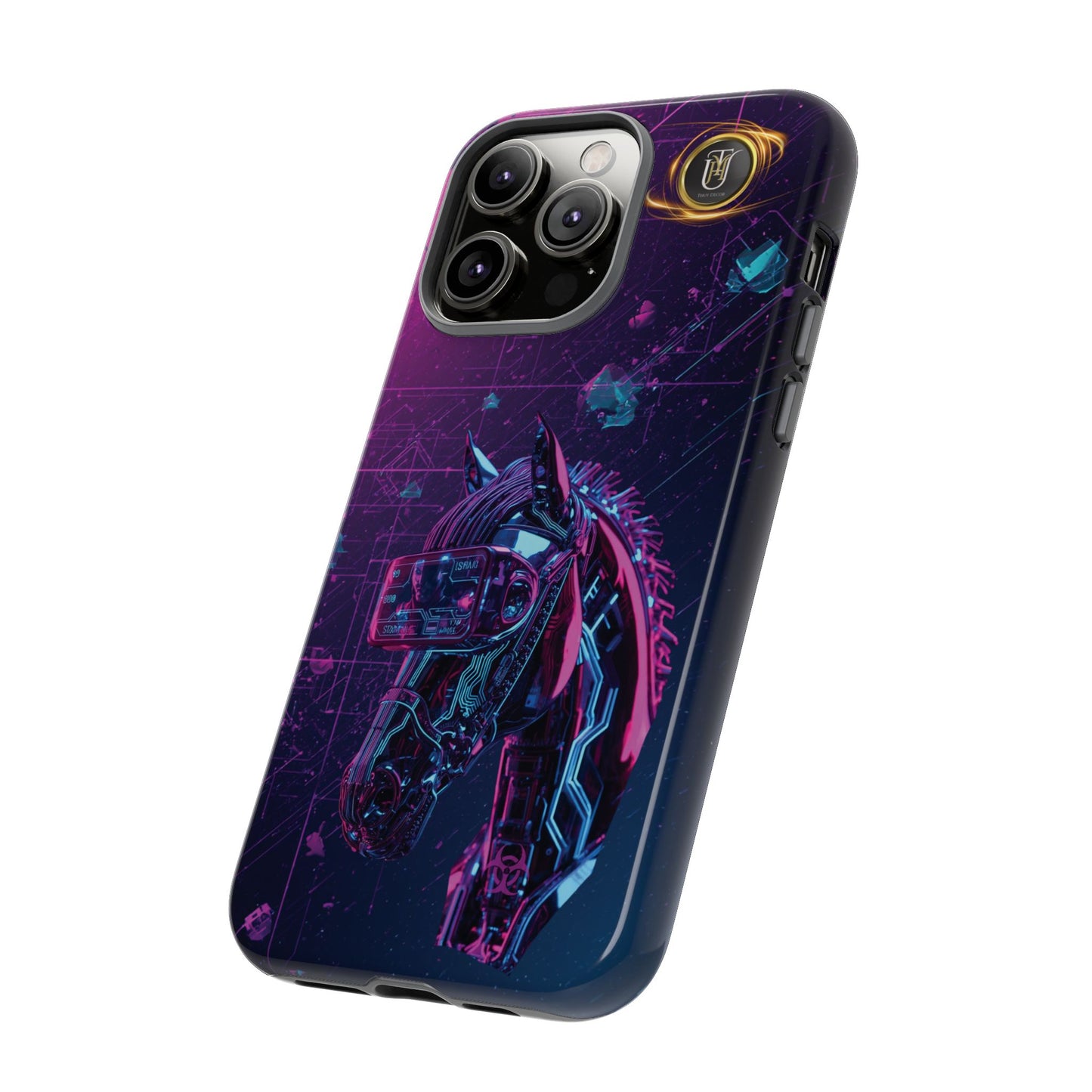 Cyber Lunar Horse Tough Case — Quantum P Phone Cover