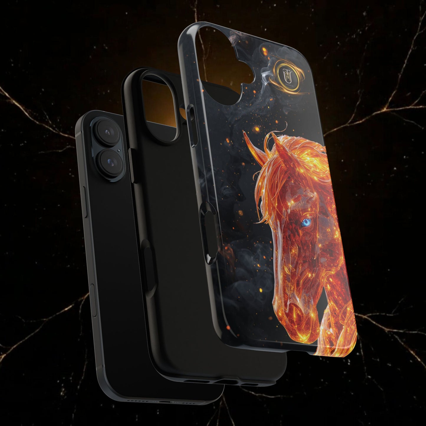 Lunar Horse 2026 Phone Case — Fiery Lucky Charm