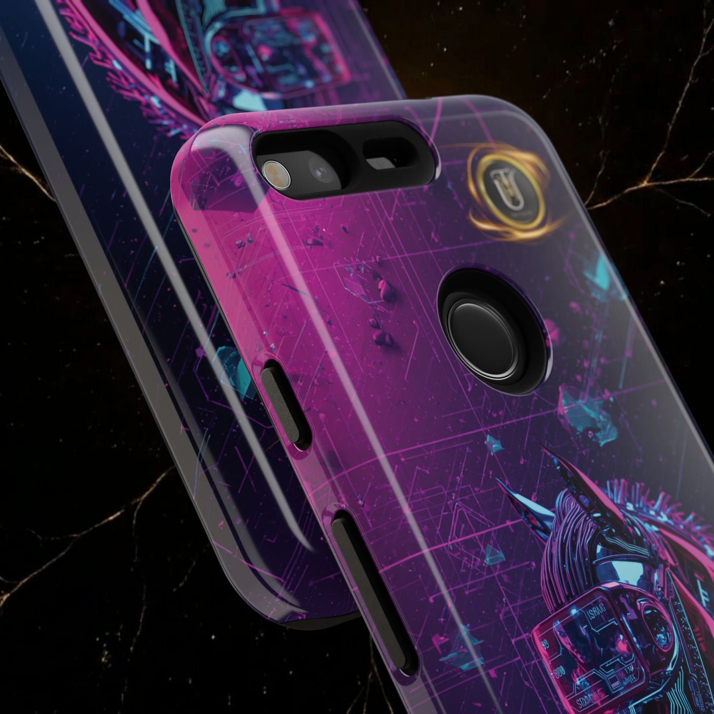 Cyber Lunar Horse Tough Case — Quantum P Phone Cover