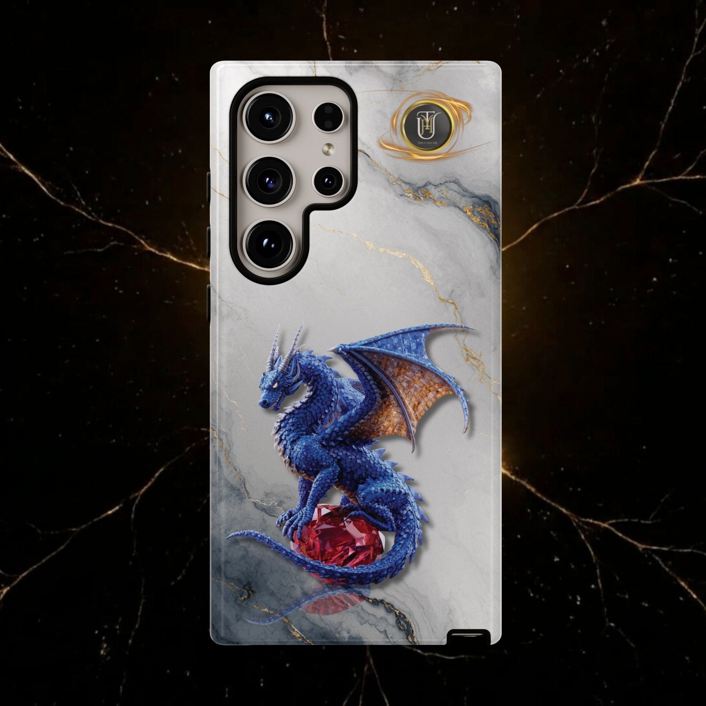 Lapis Dragon Gem Guardian Phone Case