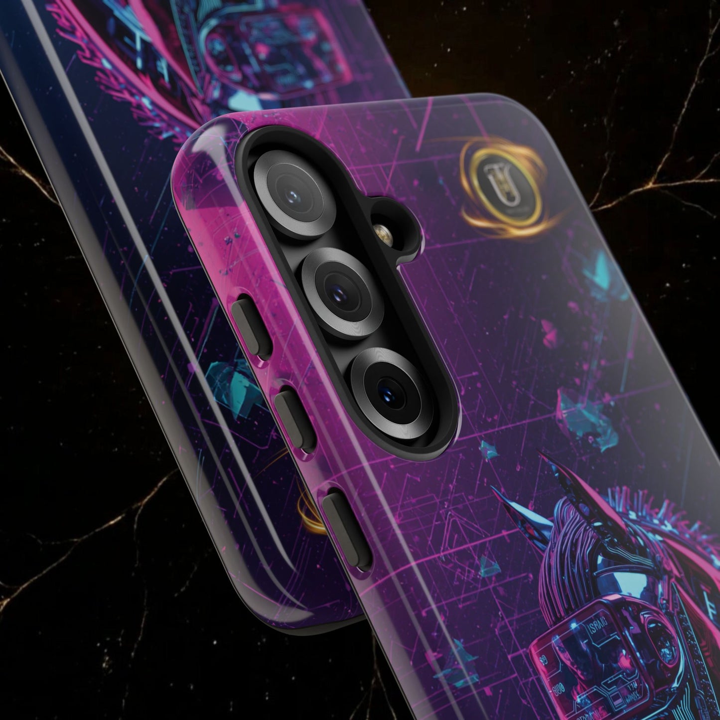Cyber Lunar Horse Tough Case — Quantum P Phone Cover